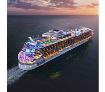 Volpension cruise met 'Wonder of the Seas' vanaf Orlando naar de Bahamas, Mexico en Honduras