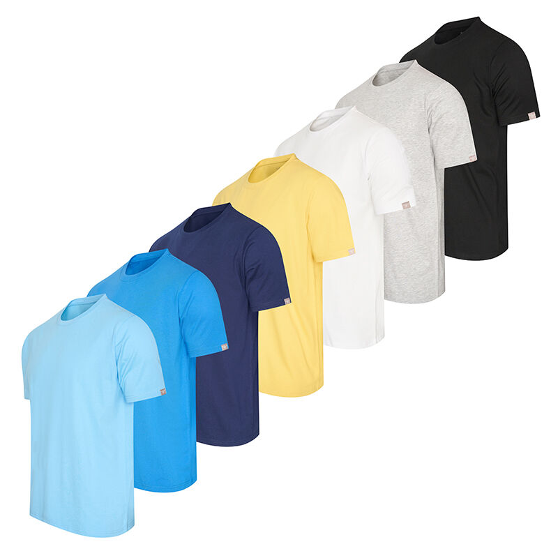 De 2-Pack Cappuccino Roma T-shirts zijn verkrijgbaar in verschillende kleuren en maten. 