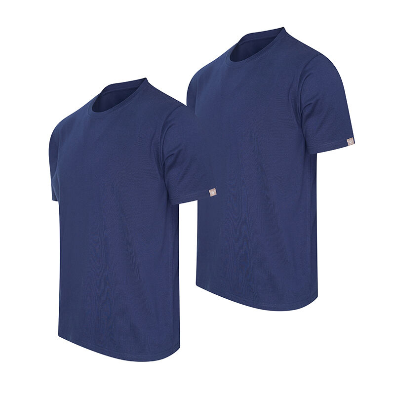 De 2-Pack Cappuccino Roma T-shirts in de kleur marineblauw. De 2-Pack Cappuccino Roma T-shirts in de kleur marineblauw.