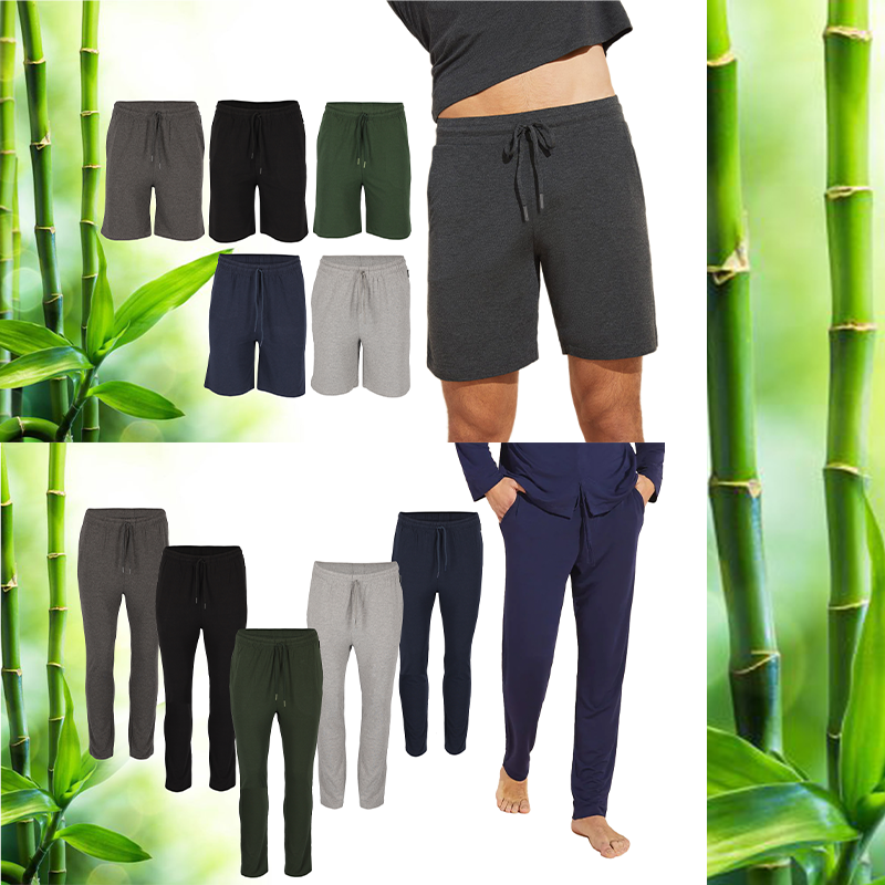 bamboo elements pyjama kort en lang. 