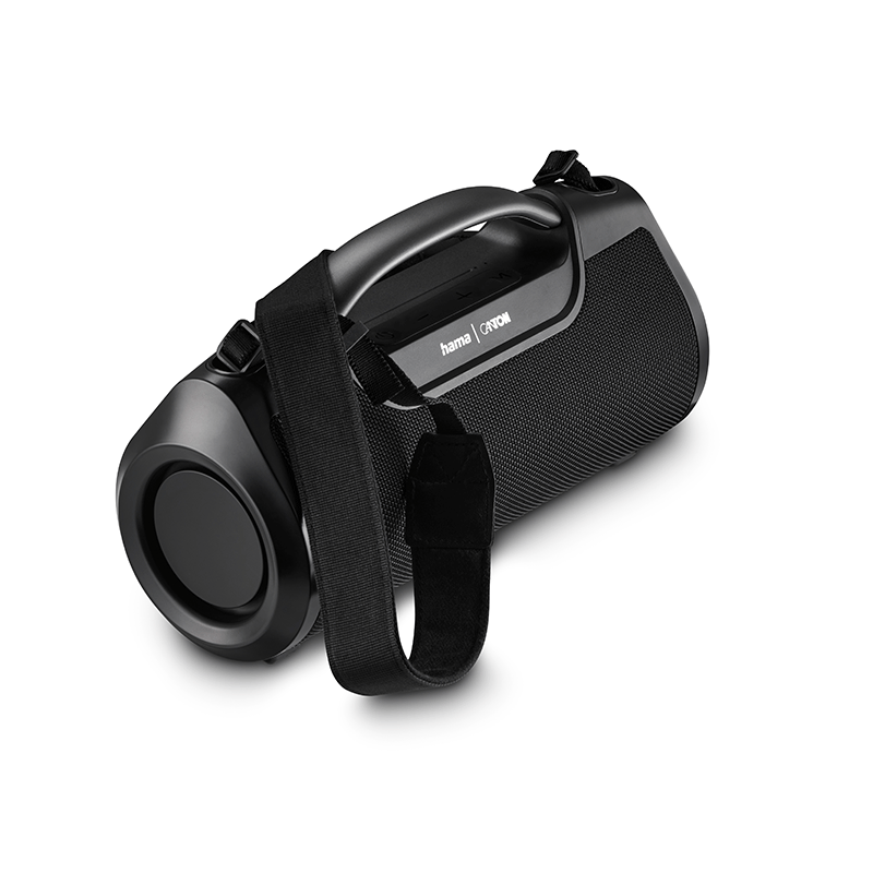 Hama Mate Pro draadloze speaker met schouderband. Hama Mate Pro draadloze speaker met schouderband.