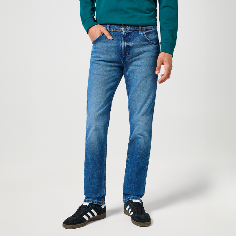De voorzijde van de Wrangler Greensboro Raindrop.