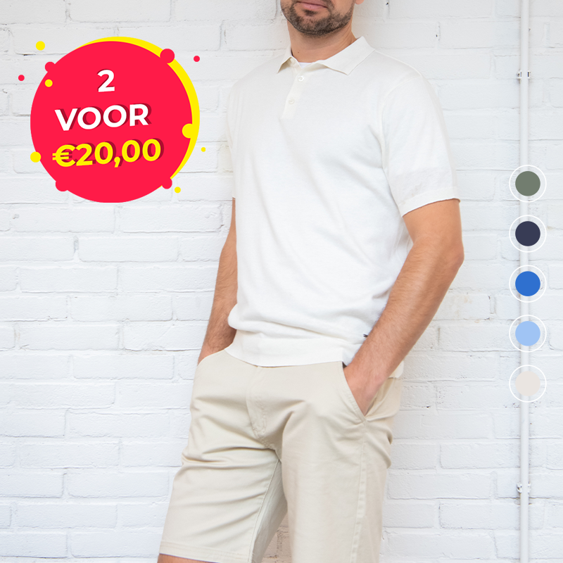 De Cappuccino Italia Polo is verkrijgbaar in 5 kleuren. De Cappuccino Italia Polo is verkrijgbaar in 5 kleuren.