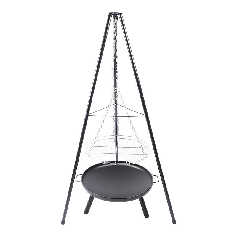 De RedFire Barbecue Tripod El Paso met Vuurschaal.