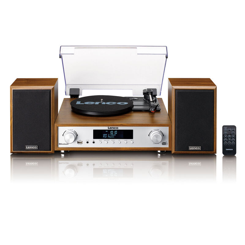 De Lenco MC-160WD Complete Hifi Set met Speakers.