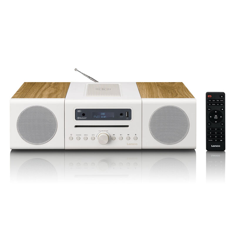 De Lenco MC-375WHWD Stereoset. De Lenco MC-375WHWD Stereoset.