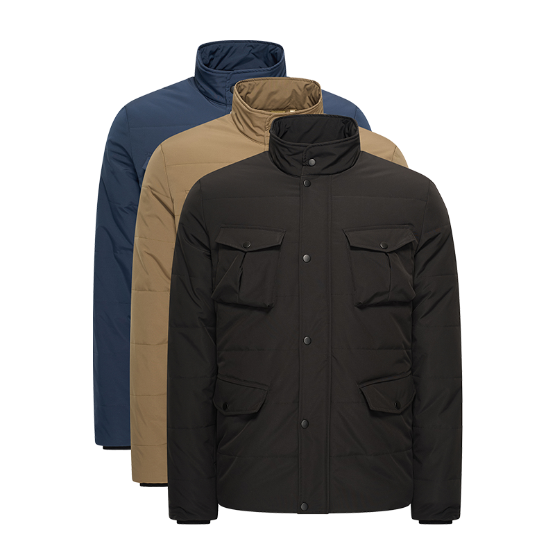 De Mario Russo Winterjas Alpina in de 3 verschillende kleuren.