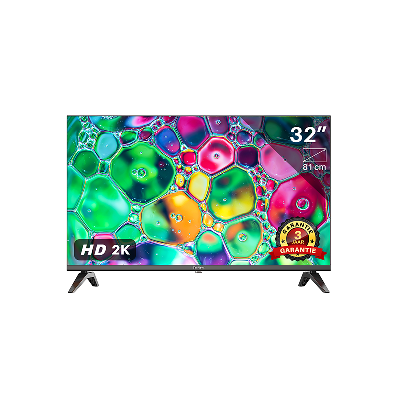 De TeeView TV32QHG-EU 32 inch HD Smart Led TV.