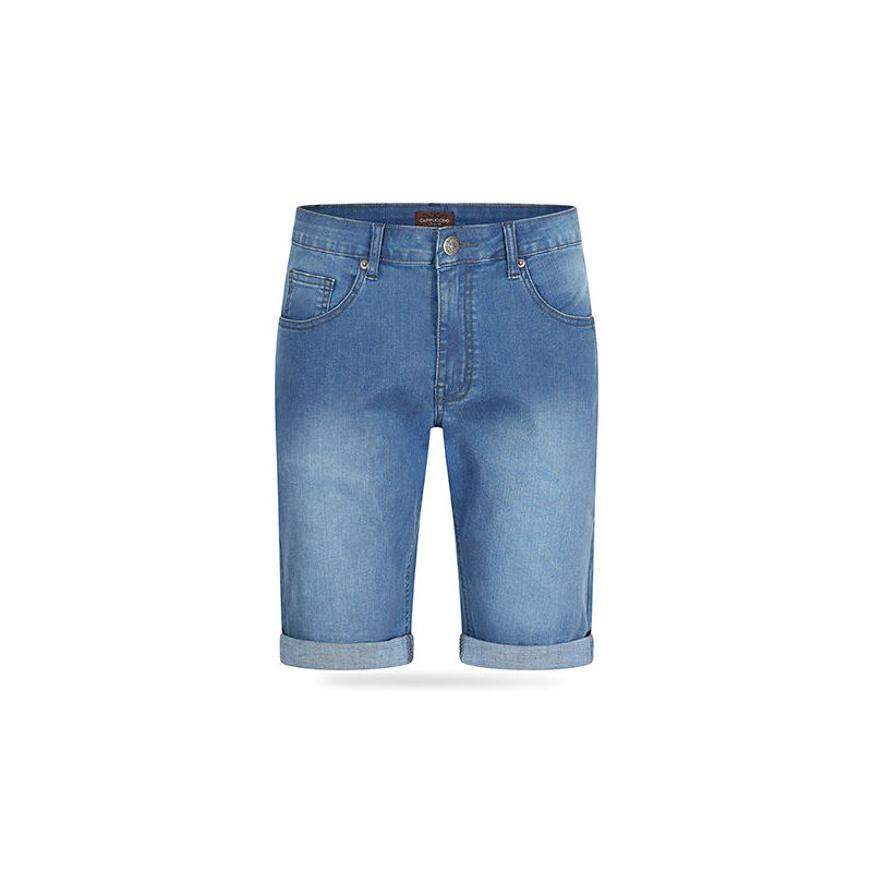 De Cappuccino Jeans Shorts Mid Wash. 
