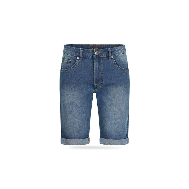 De Cappuccino Jeans Shorts Dark Wash. 