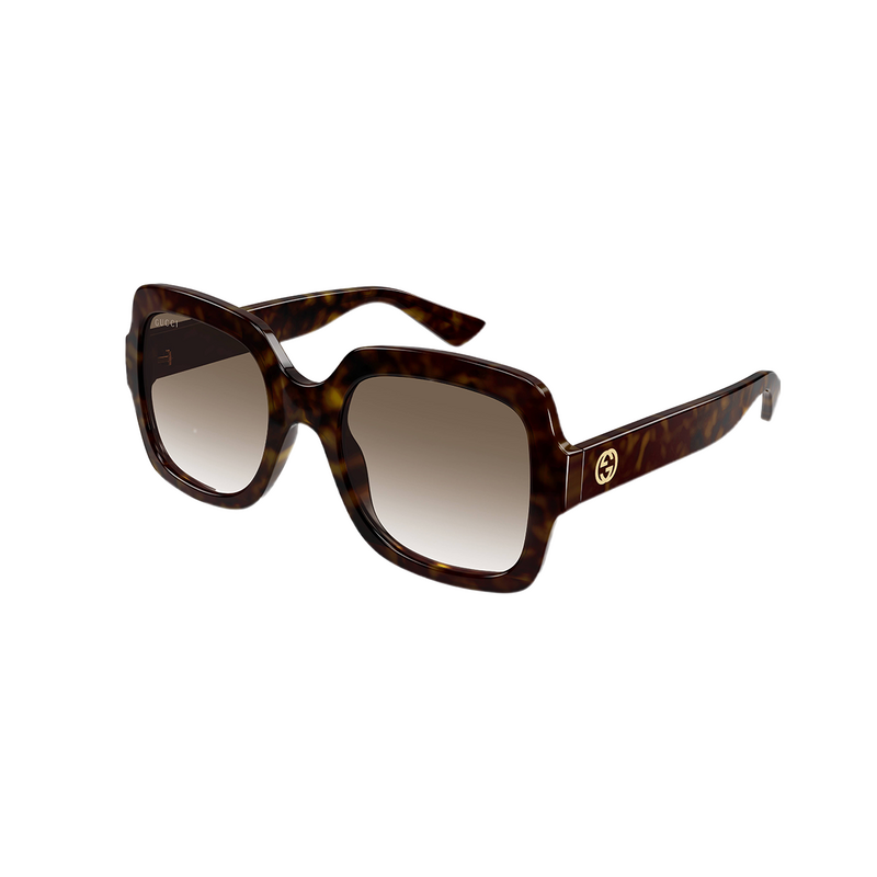Gucci dames zonnebril in havana brown. Gucci dames zonnebril in havana brown.