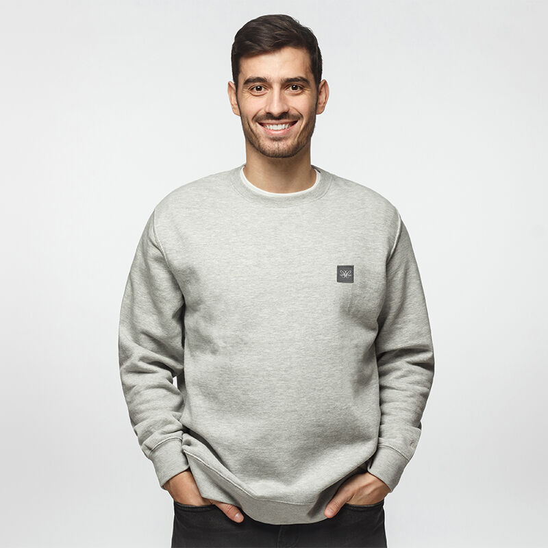 De Cappuccino Lorenzo Sweater is een crewneck met een relaxed fit. 