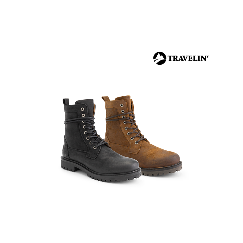 De Travelin' Kvistrup Veterschoenen zijn verkrijgbaar in zwart en cognac. De Travelin' Kvistrup Veterschoenen zijn verkrijgbaar in zwart en cognac.