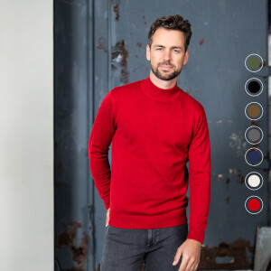 Cappuccino Turtleneck Trui Navaro