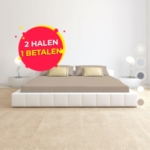 Vitality Pur Jersey Stretch Katoenen Hoeslaken met alle kleuren en actiesticker