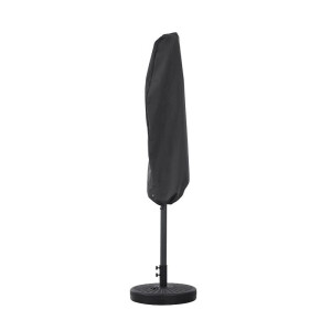 De Beschermhoes zit om de Feel Furniture Luxe Hangende Parasol XXL 
