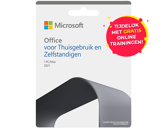 Microsoft Office 2021 incl. Trainingen