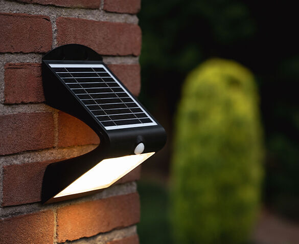 FlinQ Solar LED Wandlamp